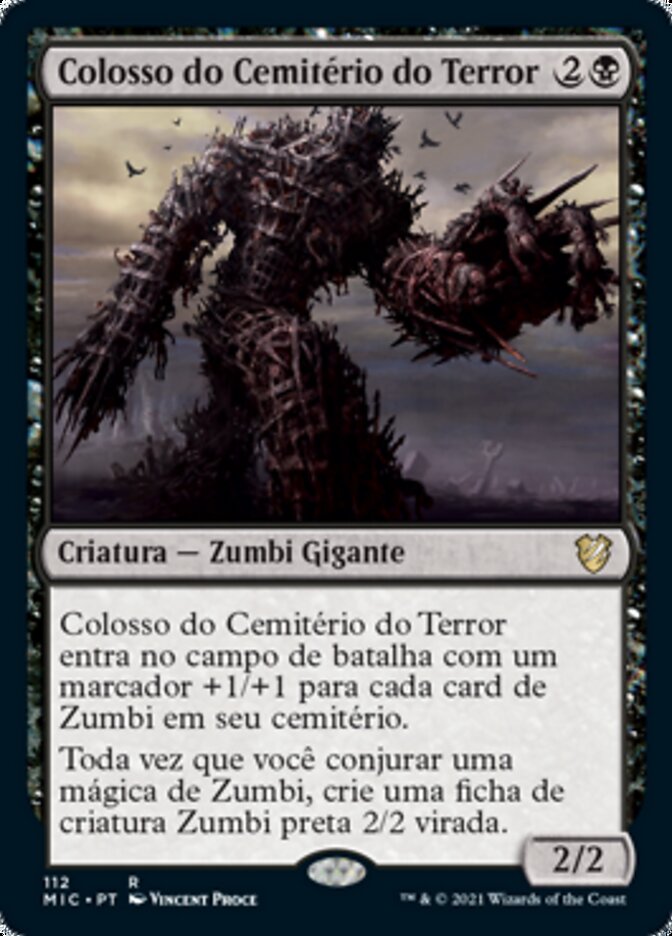 Colosso do Cemitério do Terror / Diregraf Colossus - Magic: The Gathering - MoxLand