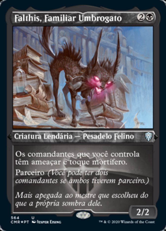 Falthis, Familiar Umbrogato / Falthis, Shadowcat Familiar - Magic: The Gathering - MoxLand