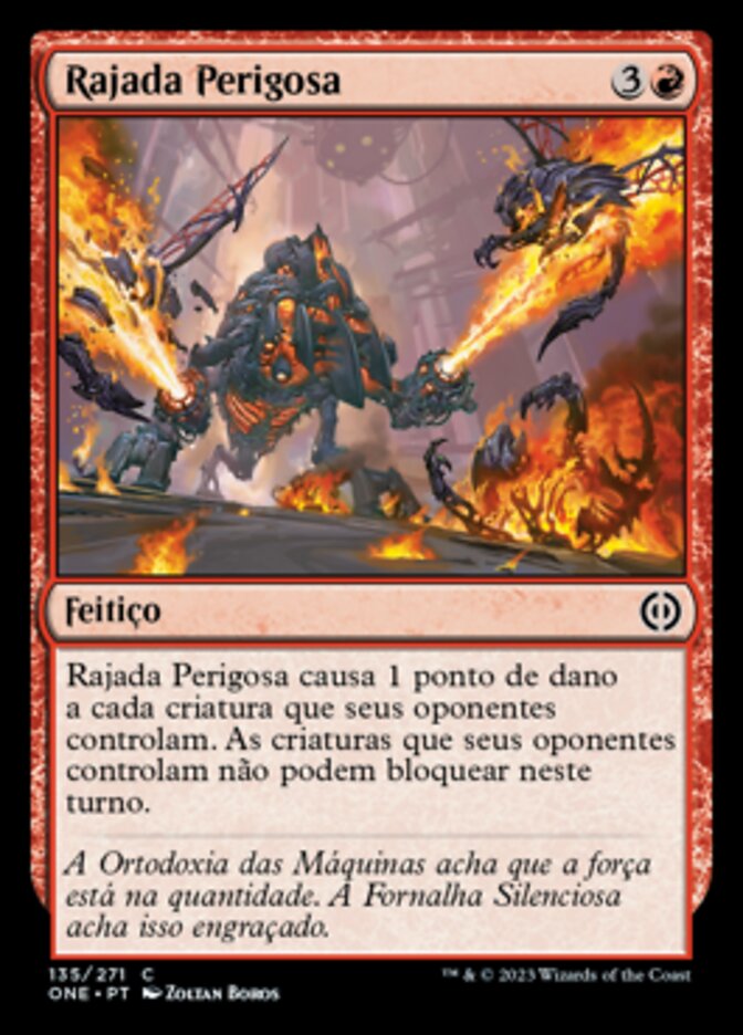 Rajada Perigosa / Hazardous Blast - Magic: The Gathering - MoxLand