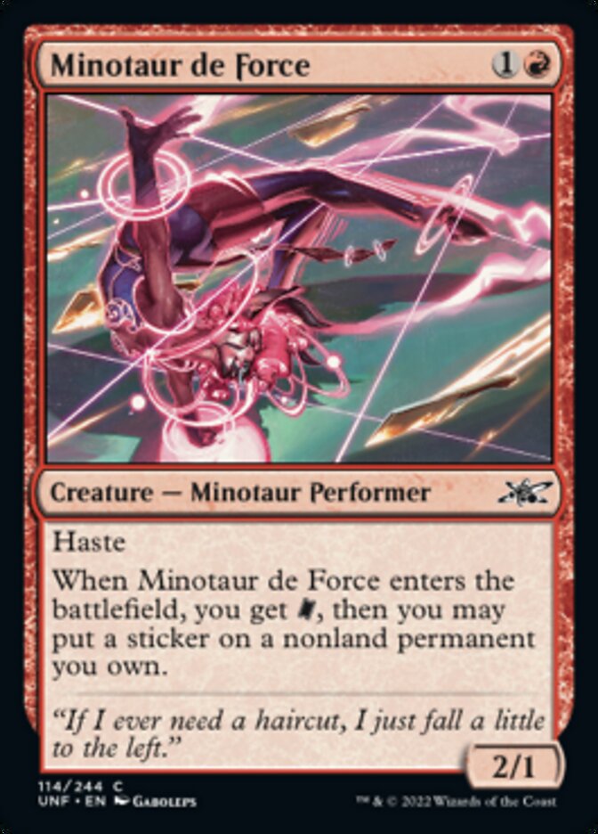 Minotaur de Force - Magic: The Gathering - MoxLand