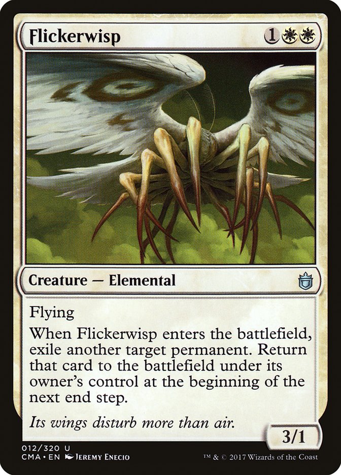 Asas da Inexistência / Flickerwisp - Magic: The Gathering - MoxLand