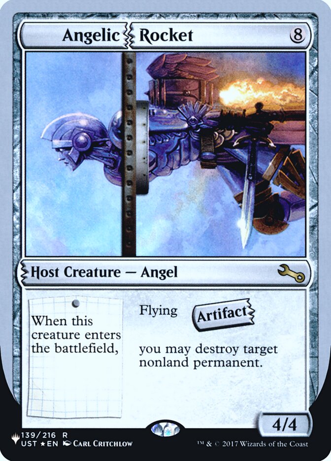 Angelic Rocket - Magic: The Gathering - MoxLand