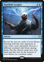 Visões Multifacetadas / Manifold Insights - Magic: The Gathering - MoxLand