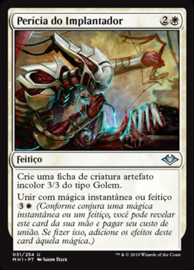 Perícia do Implantador / Splicer's Skill - Magic: The Gathering - MoxLand