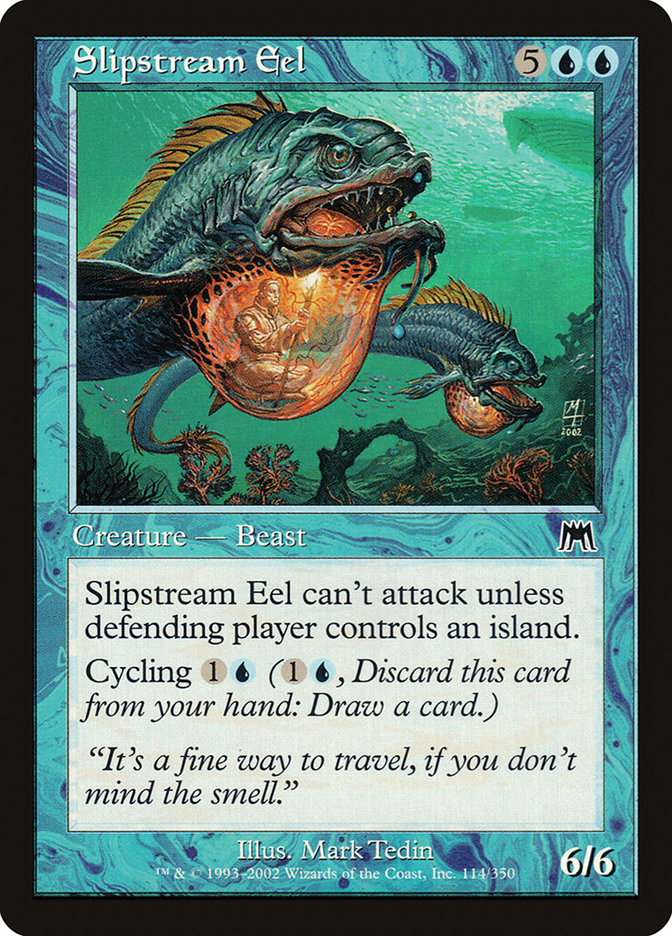 Enguia do Turbilhão / Slipstream Eel - Magic: The Gathering - MoxLand