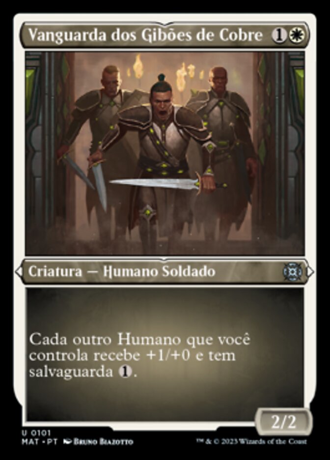 Vanguarda dos Gibões de Cobre / Coppercoat Vanguard - Magic: The Gathering - MoxLand