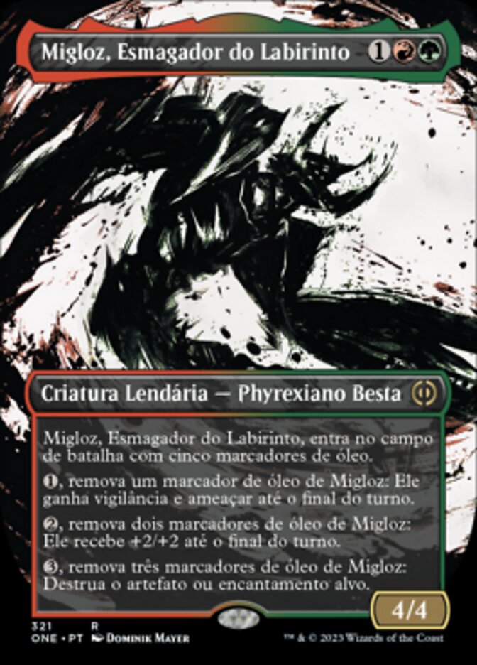 Migloz, Esmagador do Labirinto / Migloz, Maze Crusher - Magic: The Gathering - MoxLand