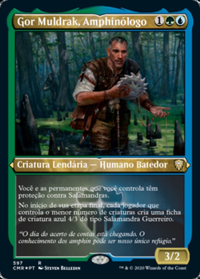 Gor Muldrak, Amphinólogo / Gor Muldrak, Amphinologist - Magic: The Gathering - MoxLand