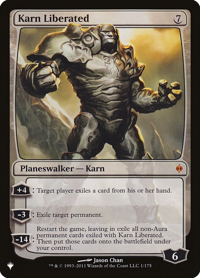 Karn Liberto / Karn Liberated - Magic: The Gathering - MoxLand