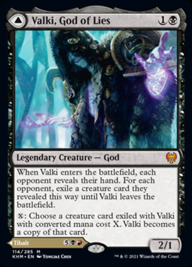 Valki, Deus das Mentiras / Valki, God of Lies - Magic: The Gathering - MoxLand