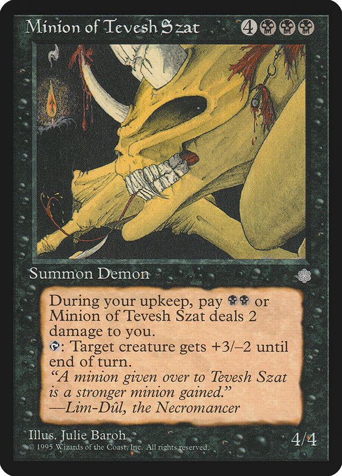 Assecla de Tevesh Szat / Minion of Tevesh Szat - Magic: The Gathering - MoxLand