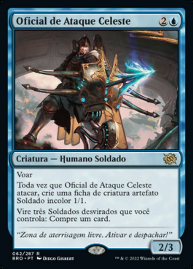 Oficial de Ataque Celeste / Skystrike Officer - Magic: The Gathering - MoxLand