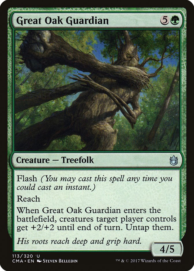 Grande Carvalho Guardião / Great Oak Guardian - Magic: The Gathering - MoxLand