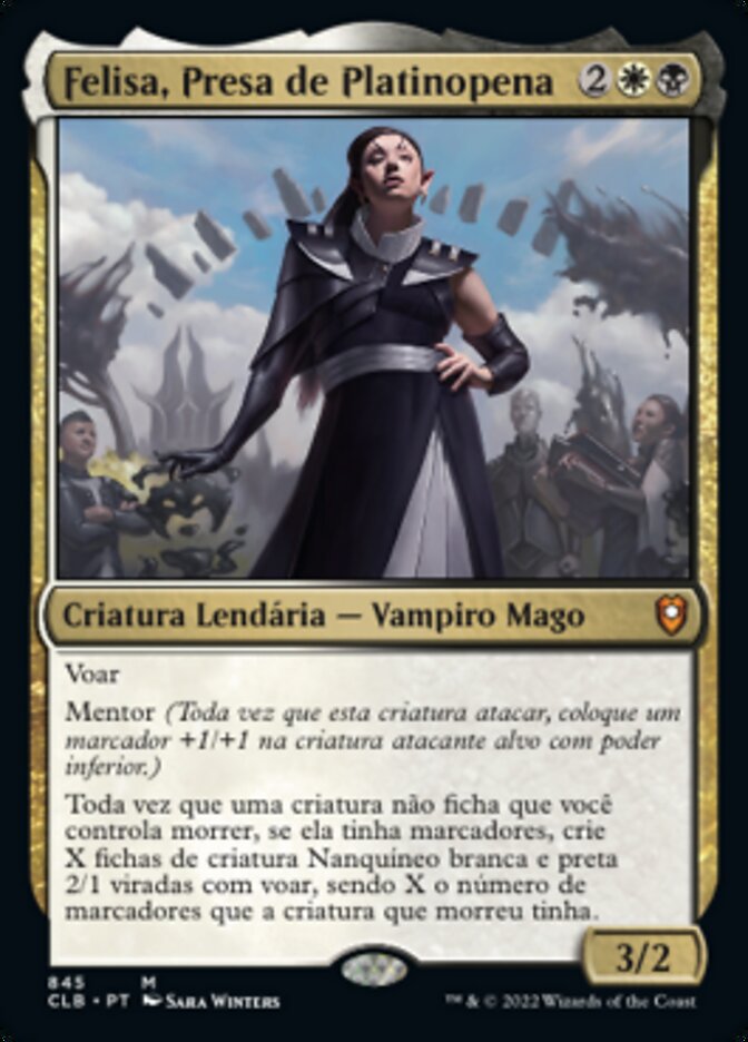 Felisa, Presa de Platinopena / Felisa, Fang of Silverquill - Magic: The Gathering - MoxLand