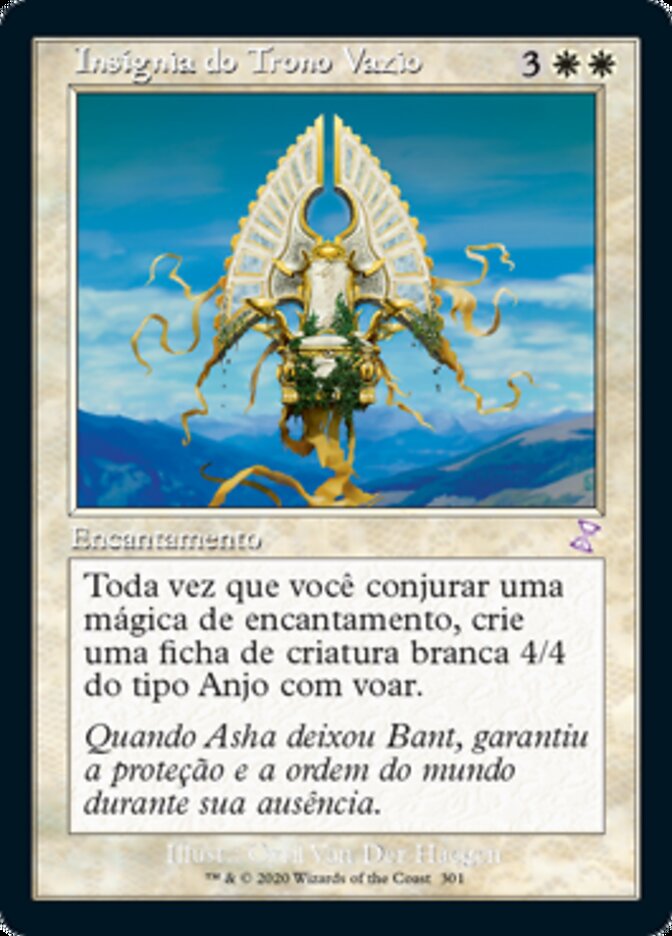 Insígnia do Trono Vazio / Sigil of the Empty Throne - Magic: The Gathering - MoxLand