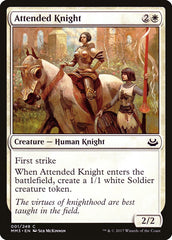 Cavaleiro Acompanhado / Attended Knight - Magic: The Gathering - MoxLand