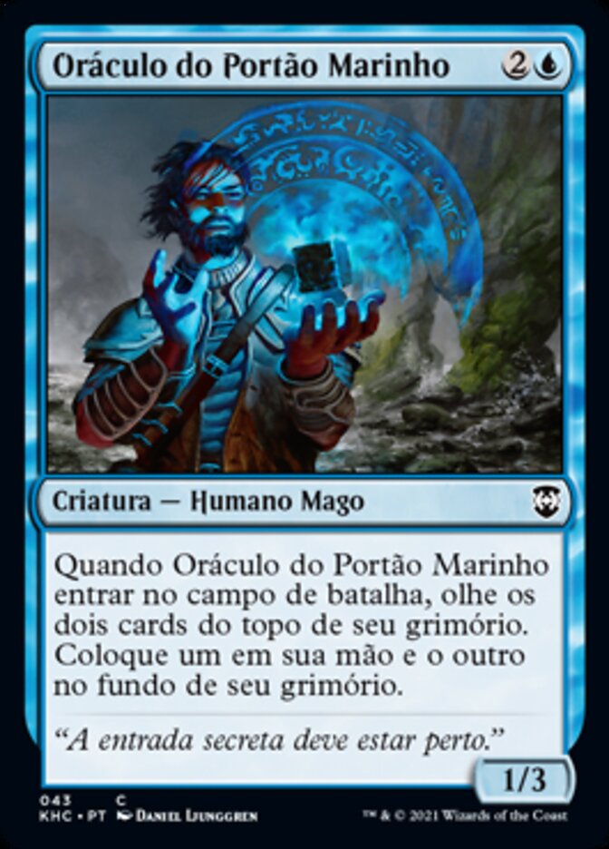 Oráculo do Portão Marinho / Sea Gate Oracle - Magic: The Gathering - MoxLand