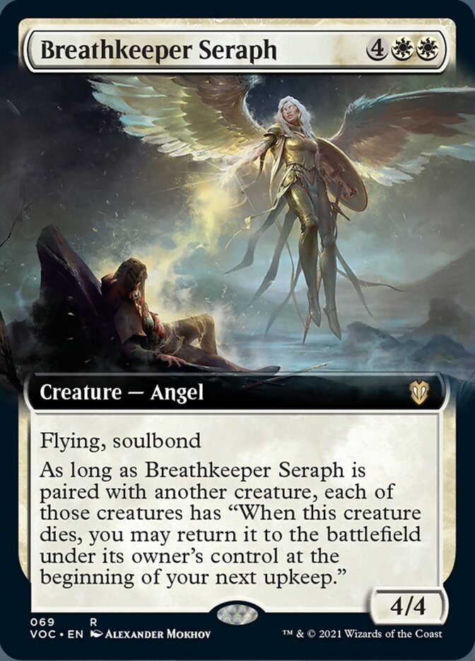 Serafim Guardiã dos Alentos / Breathkeeper Seraph - Magic: The Gathering - MoxLand