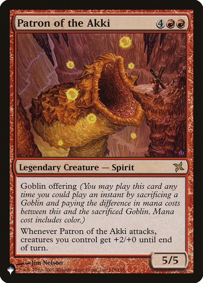 Patrono dos Akkis / Patron of the Akki - Magic: The Gathering - MoxLand