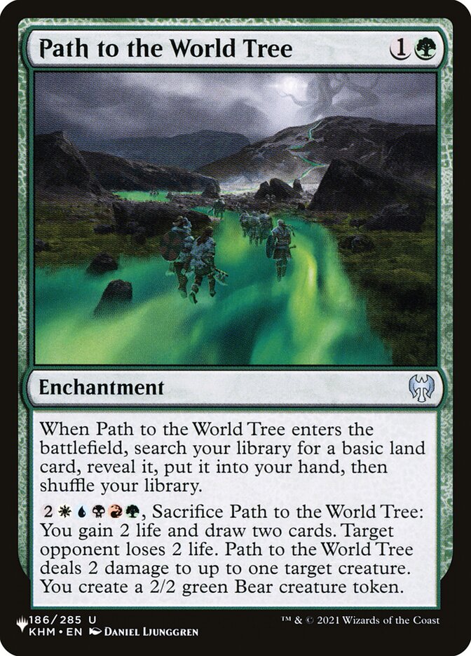 Trilha para a Árvore-mundo / Path to the World Tree - Magic: The Gathering - MoxLand