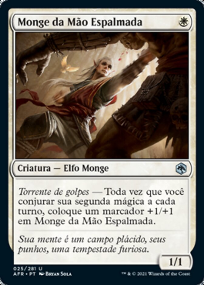 Monge da Mão Espalmada / Monk of the Open Hand - Magic: The Gathering - MoxLand