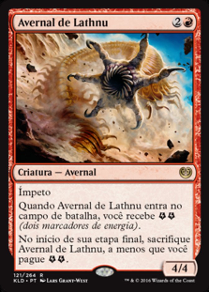 Avernal de Lathnu / Lathnu Hellion - Magic: The Gathering - MoxLand