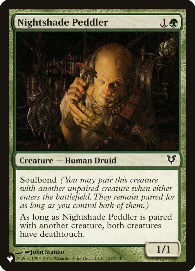 Vendedor de Beladona / Nightshade Peddler - Magic: The Gathering - MoxLand