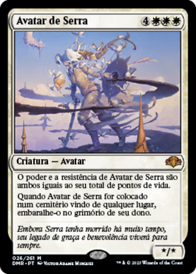 Avatar de Serra / Serra Avatar - Magic: The Gathering - MoxLand