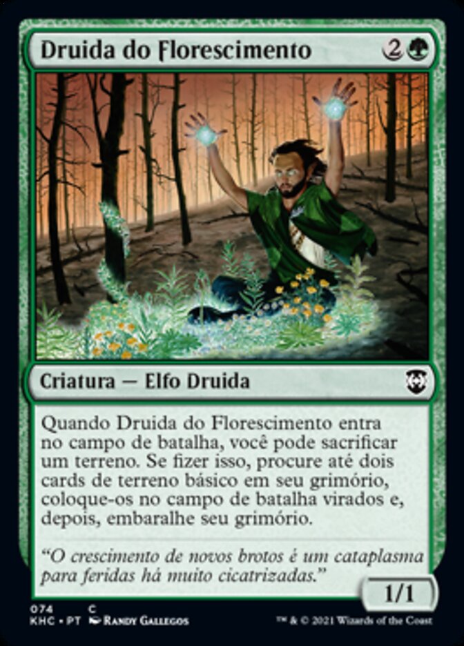 Druida do Florescimento / Springbloom Druid - Magic: The Gathering - MoxLand