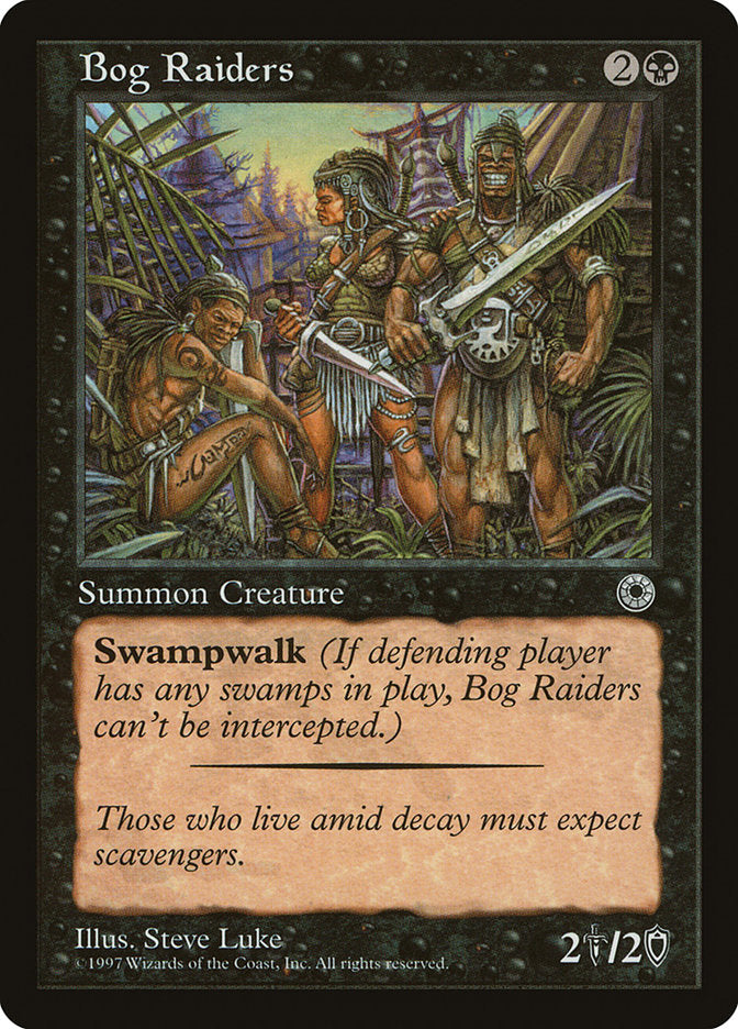 Salteadores do Pântano / Bog Raiders - Magic: The Gathering - MoxLand