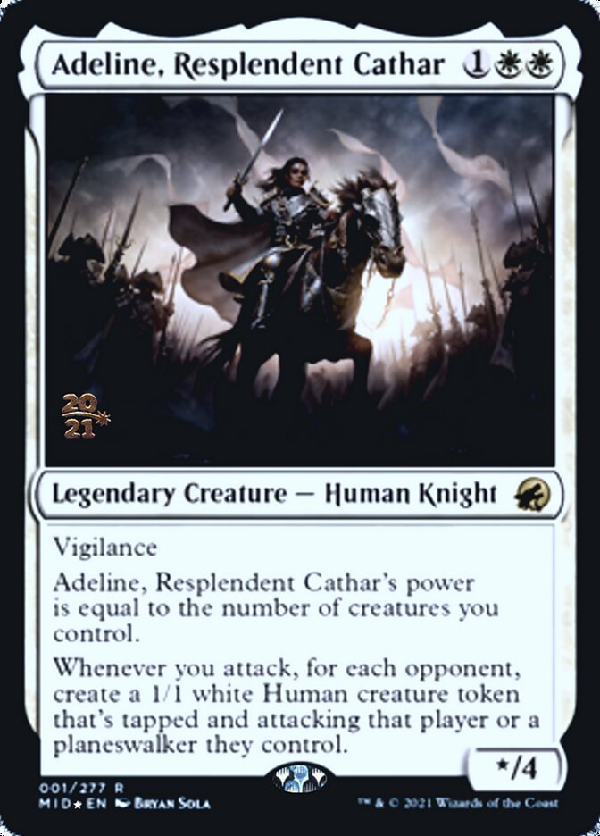 Adeline, Cátara Resplandecente / Adeline, Resplendent Cathar - Magic: The Gathering - MoxLand