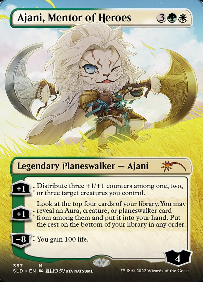 Ajani, Mentor dos Heróis / Ajani, Mentor of Heroes - Magic: The Gathering - MoxLand