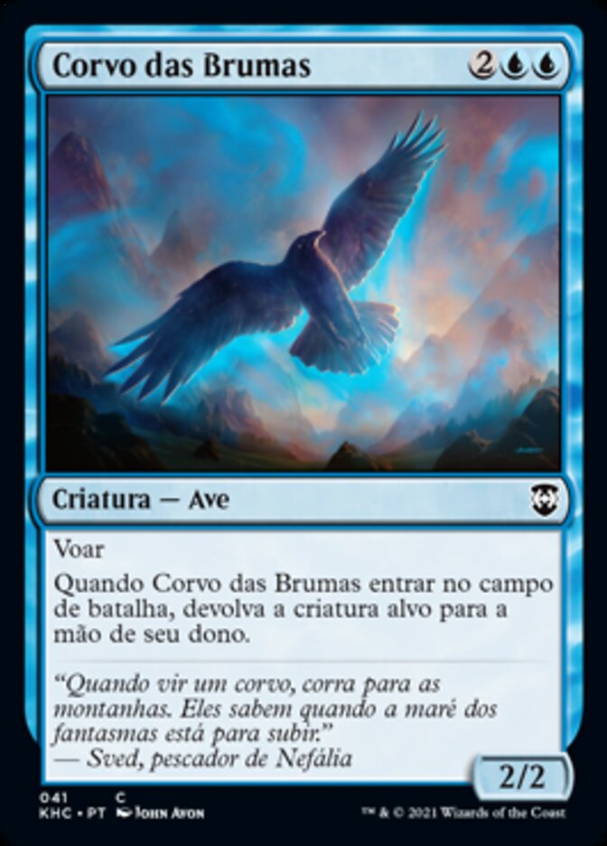 Corvo das Brumas / Mist Raven - Magic: The Gathering - MoxLand