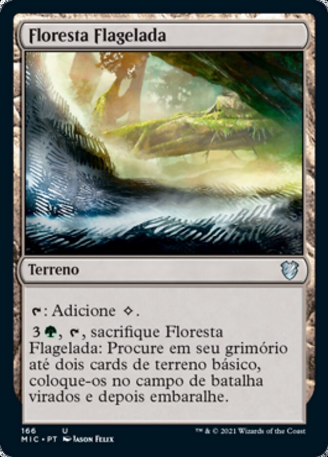 Floresta Flagelada / Blighted Woodland - Magic: The Gathering - MoxLand