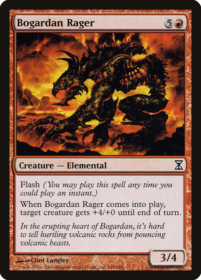 Raivoso de Bogardan / Bogardan Rager - Magic: The Gathering - MoxLand