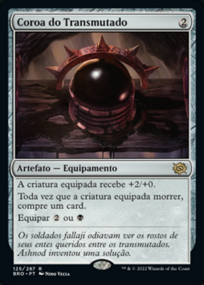 Coroa do Transmutado / Transmogrant's Crown - Magic: The Gathering - MoxLand