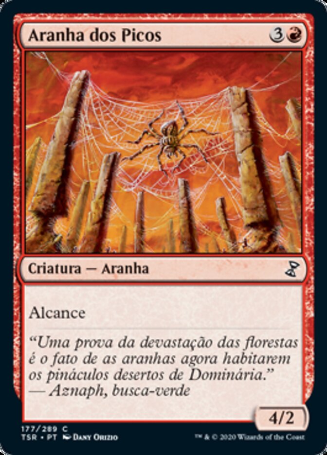 Aranha dos Picos / Needlepeak Spider - Magic: The Gathering - MoxLand