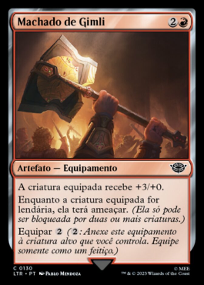 Machado de Gimli / Gimli's Axe - Magic: The Gathering - MoxLand