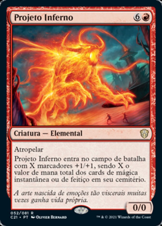 Projeto Inferno / Inferno Project - Magic: The Gathering - MoxLand