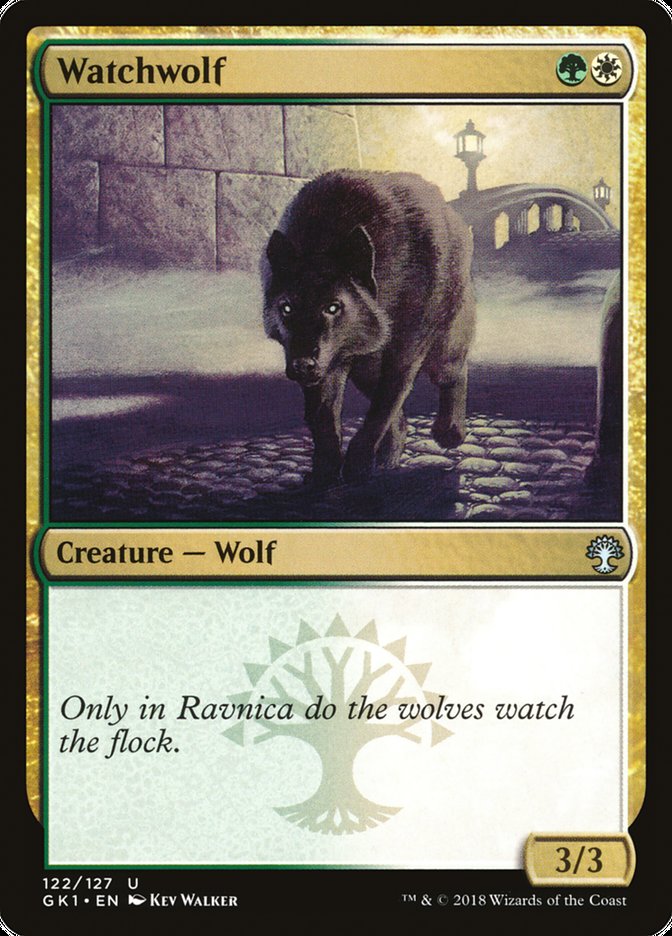 Lobo Vigia / Watchwolf - Magic: The Gathering - MoxLand