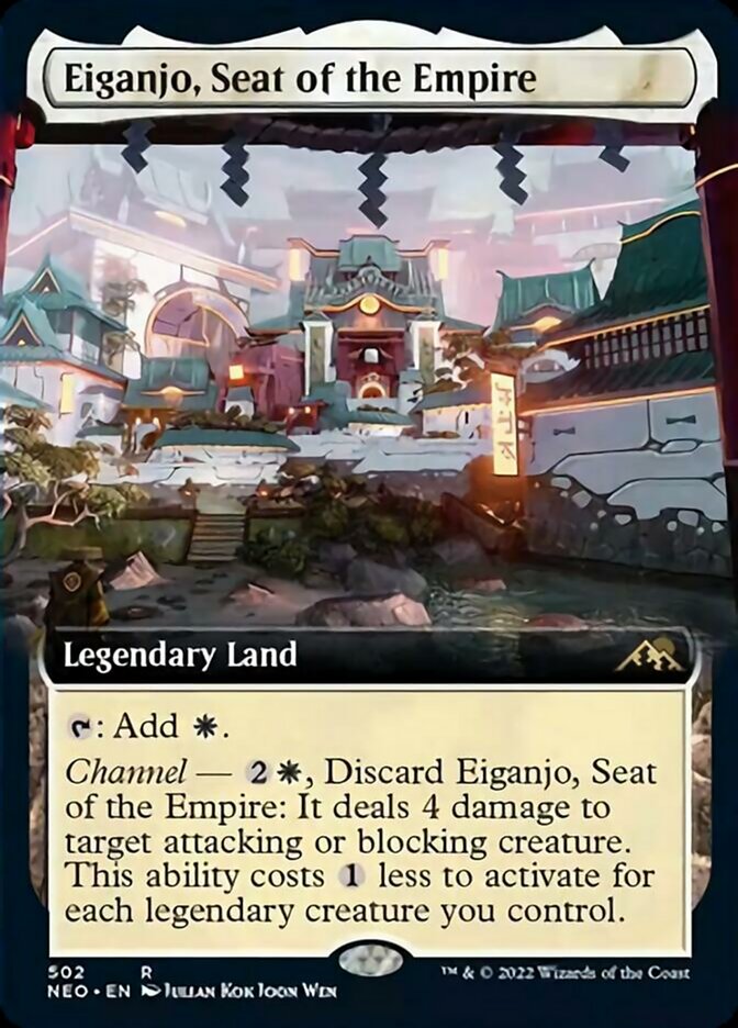Eiganjo, Sede do Império / Eiganjo, Seat of the Empire - Magic: The Gathering - MoxLand