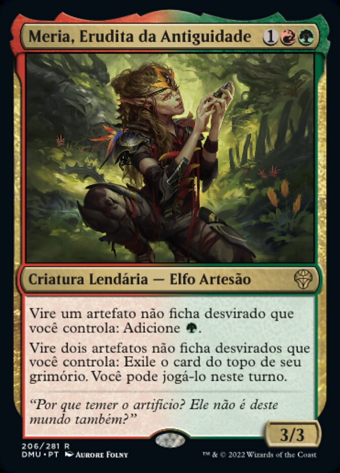 Meria, Erudita da Antiguidade / Meria, Scholar of Antiquity - Magic: The Gathering - MoxLand