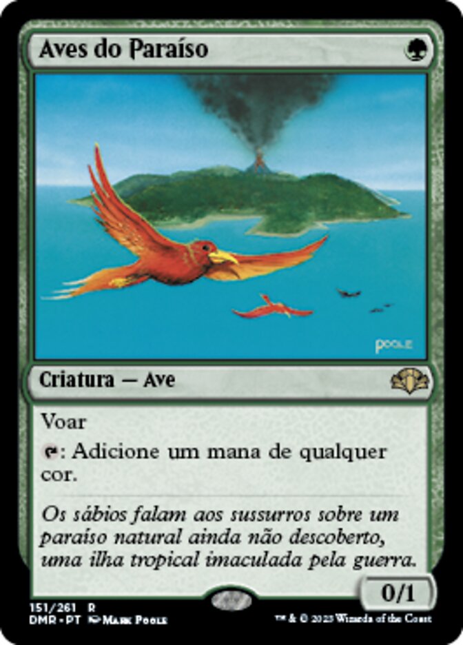 Aves do Paraíso / Birds of Paradise - Magic: The Gathering - MoxLand