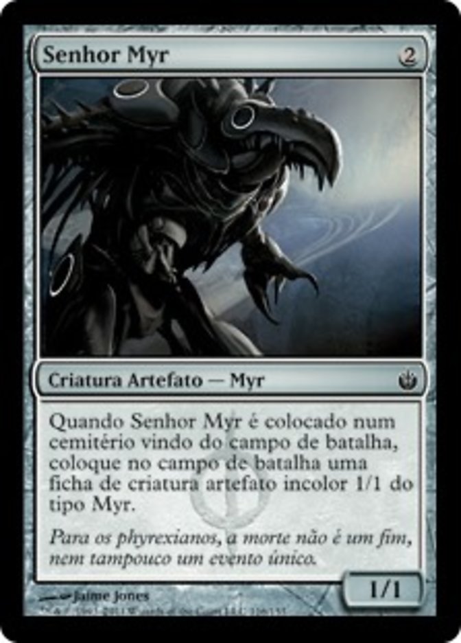 Senhor Myr / Myr Sire - Magic: The Gathering - MoxLand