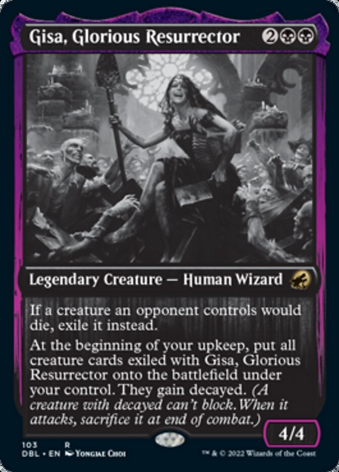 Gisa, Ressuscitadora Gloriosa / Gisa, Glorious Resurrector - Magic: The Gathering - MoxLand