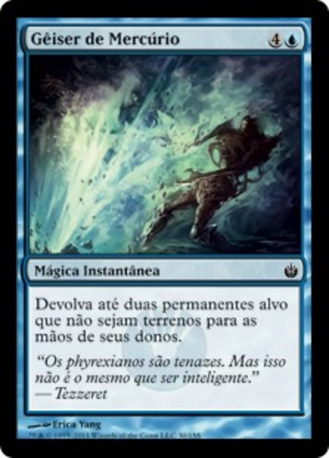 Gêiser de Mercúrio / Quicksilver Geyser - Magic: The Gathering - MoxLand