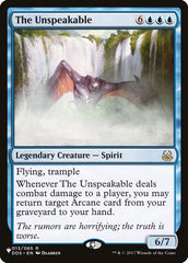 O Impronunciável / The Unspeakable - Magic: The Gathering - MoxLand