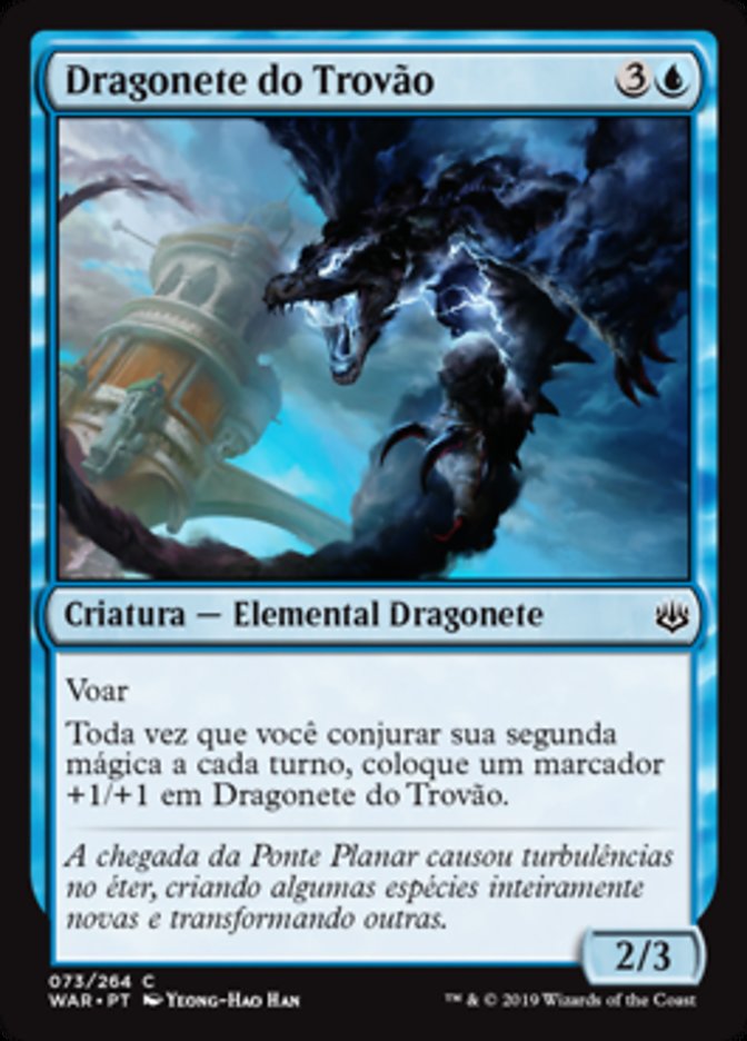 Dragonete do Trovão / Thunder Drake - Magic: The Gathering - MoxLand