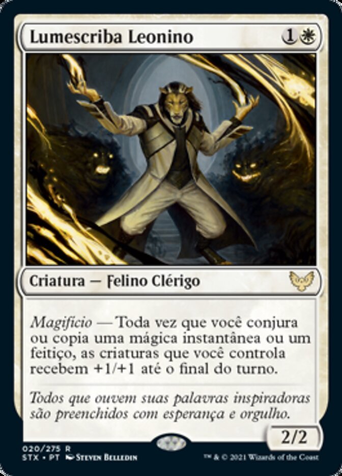 Lumescriba Leonino / Leonin Lightscribe - Magic: The Gathering - MoxLand