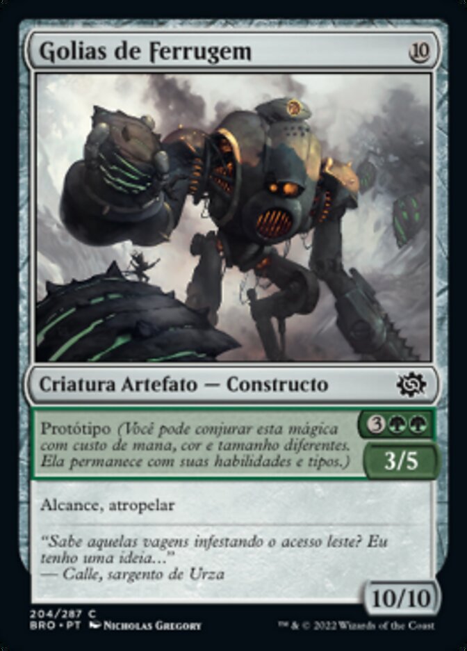 Golias de Ferrugem / Rust Goliath - Magic: The Gathering - MoxLand